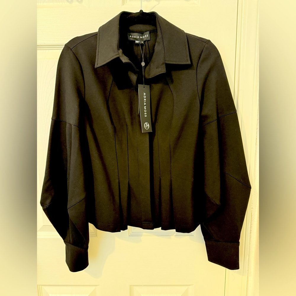 Adria Moss Black Heavy Shirt/Jacket